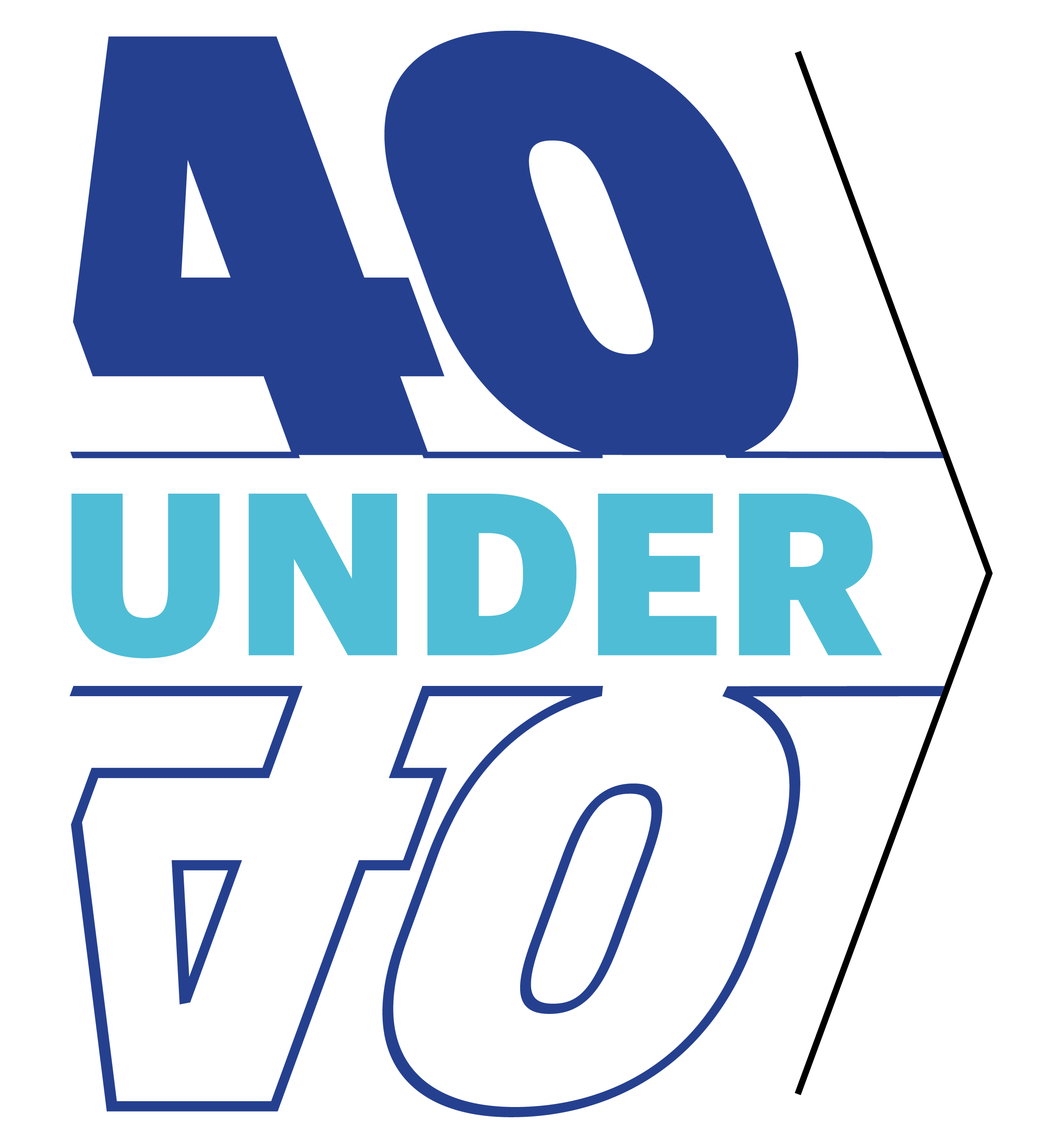 40 under 40 Logo